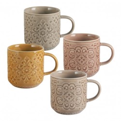 Set de 4 mugs Bella Terra Mathilde M