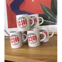 6 Minis mugs "Decazeville city 12300" Kapitales