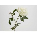 Fleur artificielle Rose Névada h 56 cm Amadeus