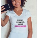 Tee-shirt femme "Paris, New-York, Tokyo Decazeville" Kapitales