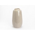 Vase Quadri gris H 31 cm Amadeus