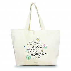 Little big sac "Mon petit bazar bébé" Bubble Gum
