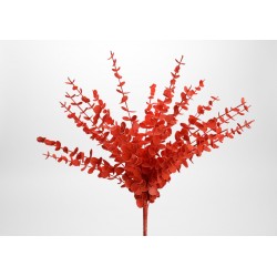 Tige fleur artificielle bouquet orangée h 75 cm Amadeus