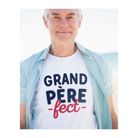 Tee-shirt homme "Grand Pèrefect" Monsieur Tshirt