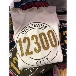 Sweat capuche femme "Decazeville city 12300" Kapitales