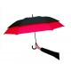 Parapluie double extension rouge Smati