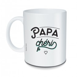 Mug "Papa chéri" Bubble Gum