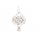Boule de noël perle couture H15 cm Amadeus