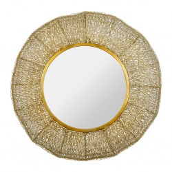 Miroir Ardécor doré D60 cm Sema
