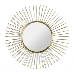 Miroir Ardécor doré D61 cm Sema