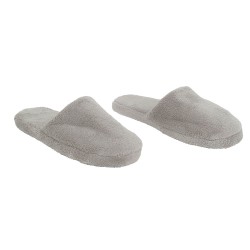Chaussons mules polaire gris clair taille M Country Casa