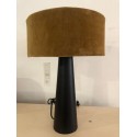 Lampe Ardecor noire H45 cm Sema