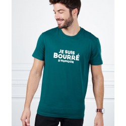 Tee-shirt homme "Je suis bourré d'humour" Monsieur Tshirt