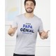 Tee-shirt homme "Je suis un papa génial" Monsieur Tshirt