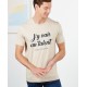 Tee-shirt homme "J'y vais au talent" Monsieur Tshirt