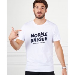 Tee-shirt homme "Modèle unique" Monsieur Tshirt