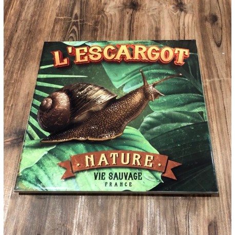 Dessous de plat "L'escargot" Editions du Marronnier