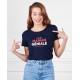 Tee-shirt femme "Je suis une maman géniale" Madame Tshirt