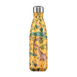 Gourde bouteille isotherme Tropical Giraffe 3D 500 ml Chilly's
