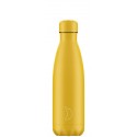 Gourde bouteille isotherme Matte all burnt yellow 500 ml Chilly's