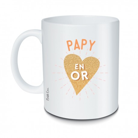 Mug "Papy en or" Bubble Gum