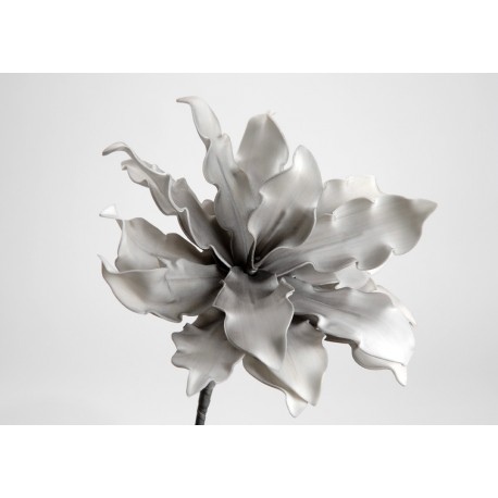 Fleur artificielle Cumbia grise h53 cm Amadeus