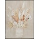 Toile Fleurs séchées en vase 62.5 x 82.5 cm Imageland